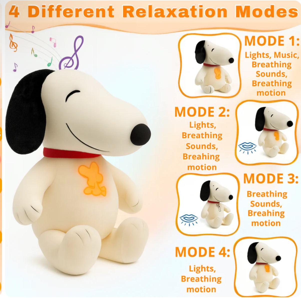 Breathing Plush for Anxiety