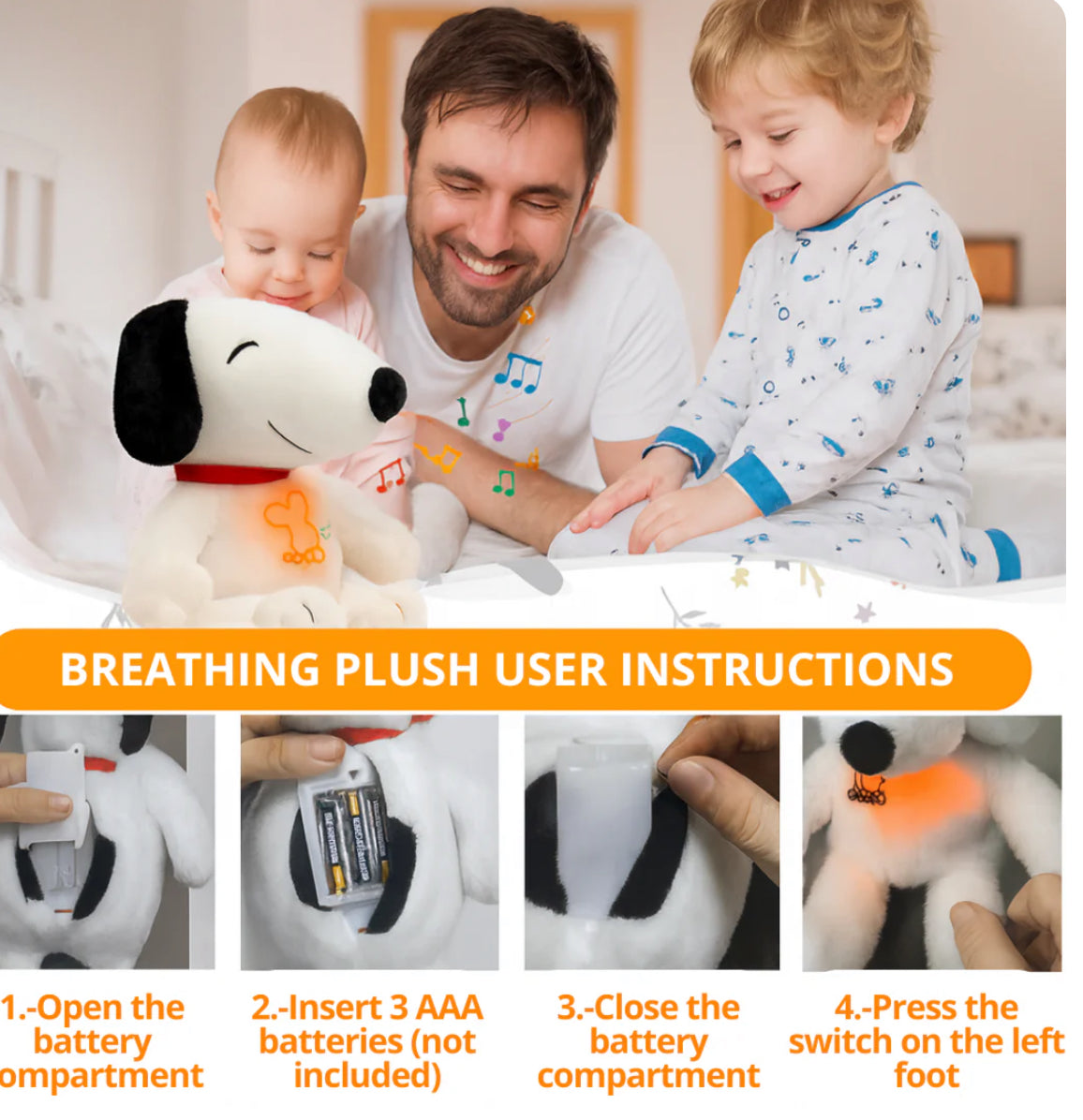 Breathing Plush for Anxiety